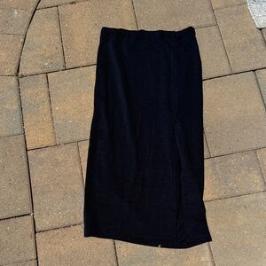 SHEIN Classic Black Pencil Skirt